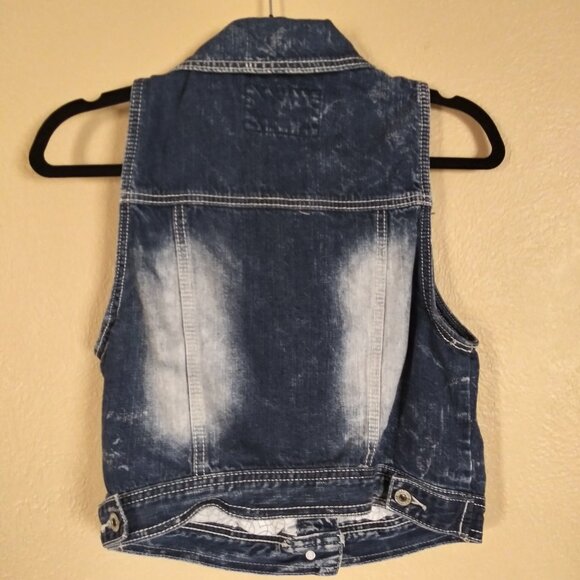 Vanity Denim Vest Women's Medium - Picture 5 of 6